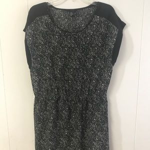 Beautiful black and white dress